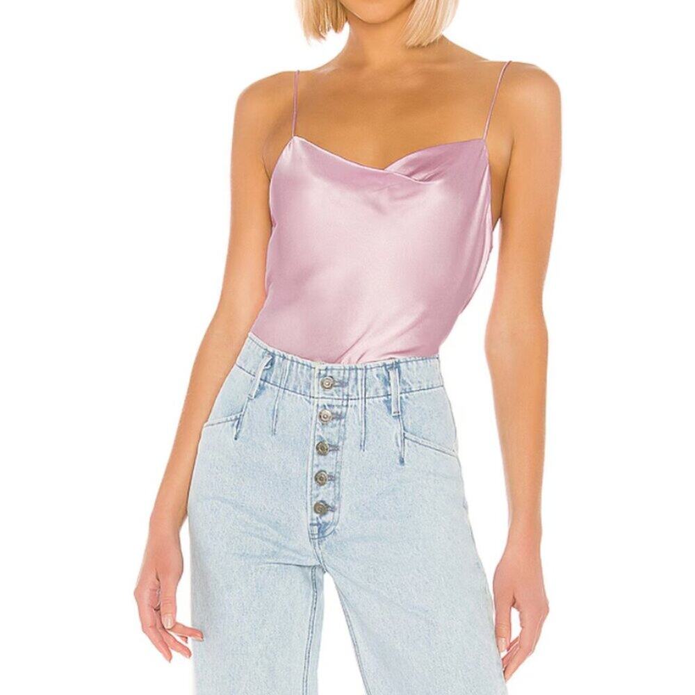 Cami NYC The Axel Silk Cami in Frose